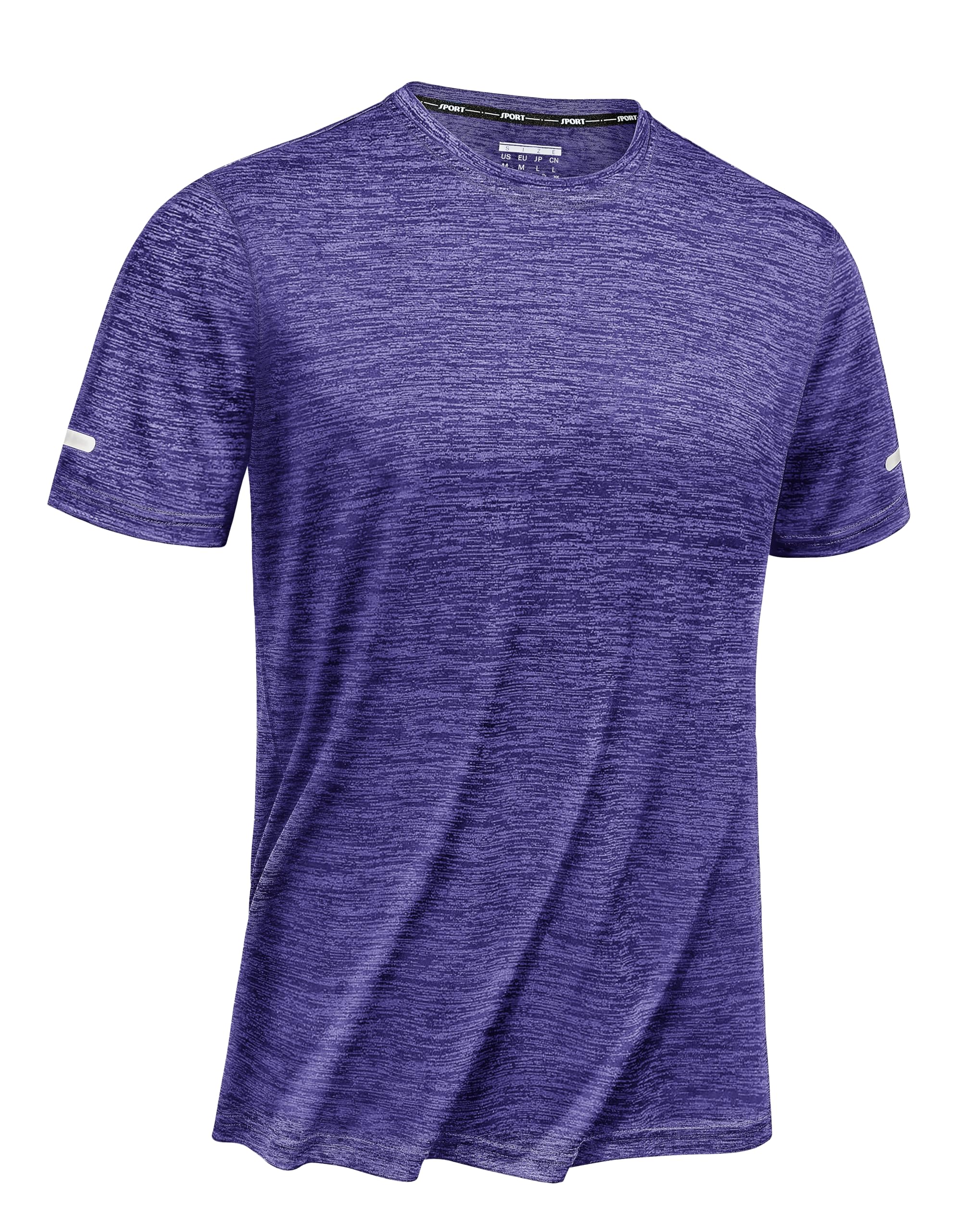 TACVASEN Mens Workout Shirts Short Sleeve Athletic Dry Fit Tshirts Shirts Running Gym Crewneck T-Shirts