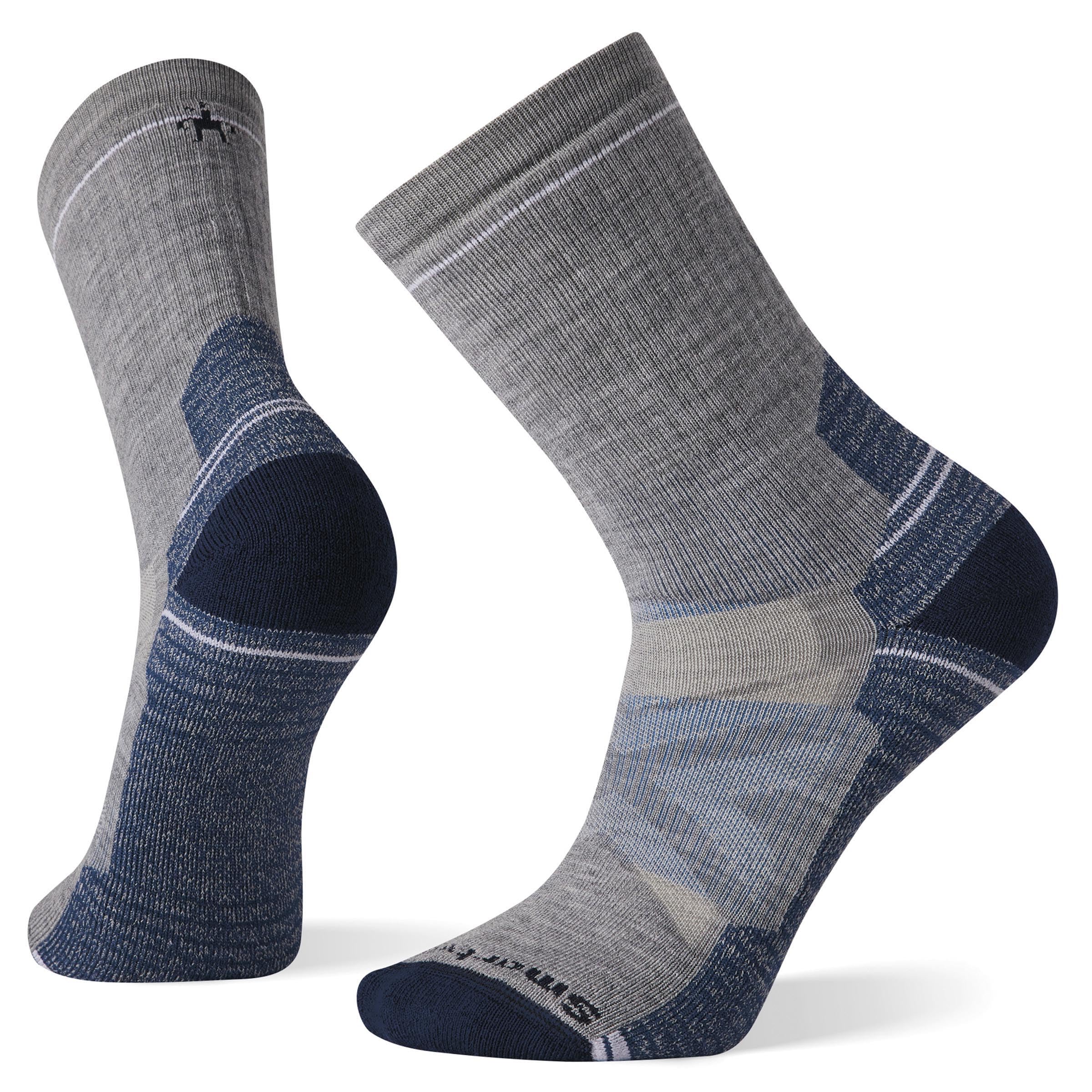 Smartwool Hike Full Cushion Crew Socks, Light Gray, Large