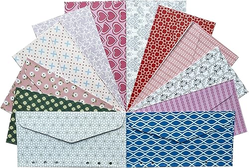 Miniatura 2 de 12 sobres de efectivo para presupuestos, sobres de presupuesto para sistema de efectivo, sobres de ahorro de dinero para presupuestos de efectivo