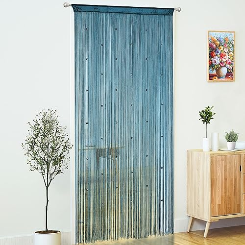 Miniatura 3 de Cortinas de puerta con tiras de cuentas. DIY cuentas densas para puertas,entradas y ventanas