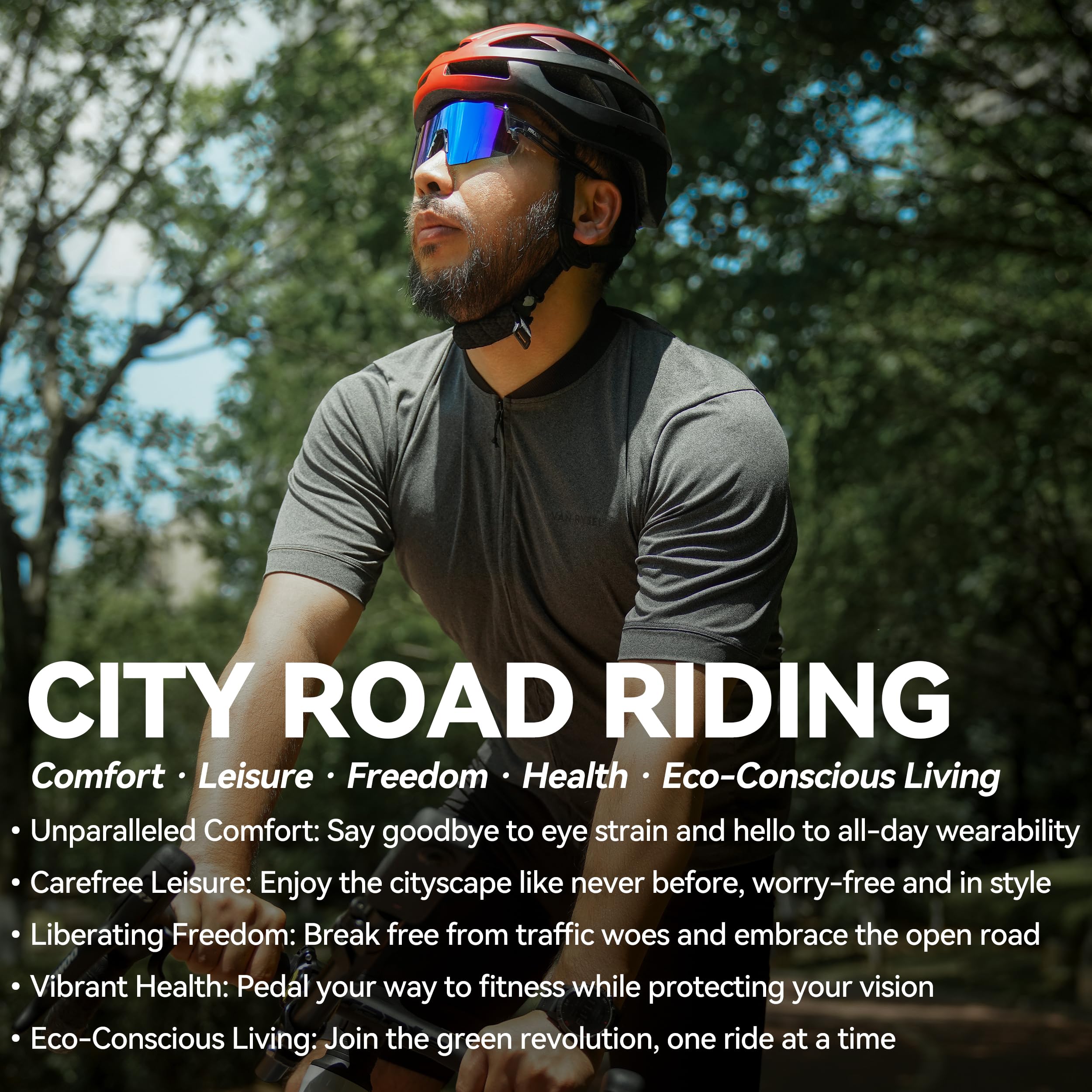 Okulary rowerowe dla mężczyzn i kobiet, ochrona UV400, oprawka TR90, sportowe okulary przeciwsłoneczne do biegania, jazdy rowerem, MTB