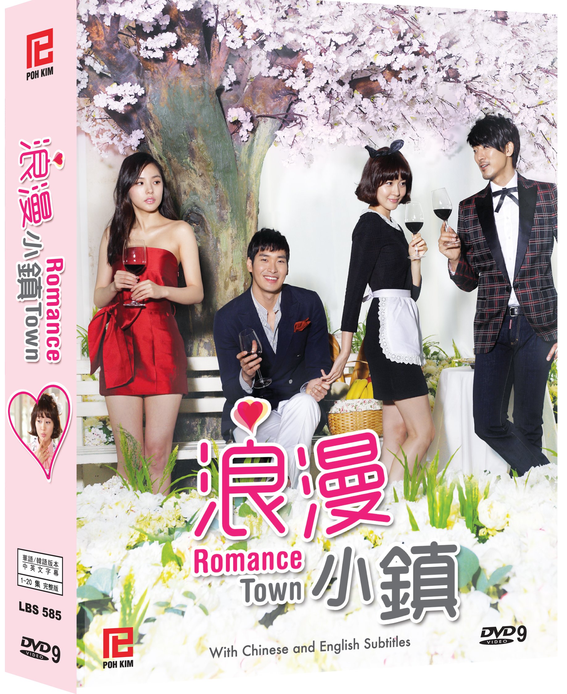 Korean Drama Dvd Romance Town Korean Tv Drama Dvd NTSC All Region (Audio coreano con sottotitoli in inglese) (5 DVD con 20 Episodi) [DVD]