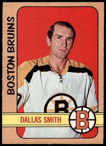 1972 O-Pee-Chee # 21 Dallas Smith Bruins (Hockey Card) EXMT Bruins