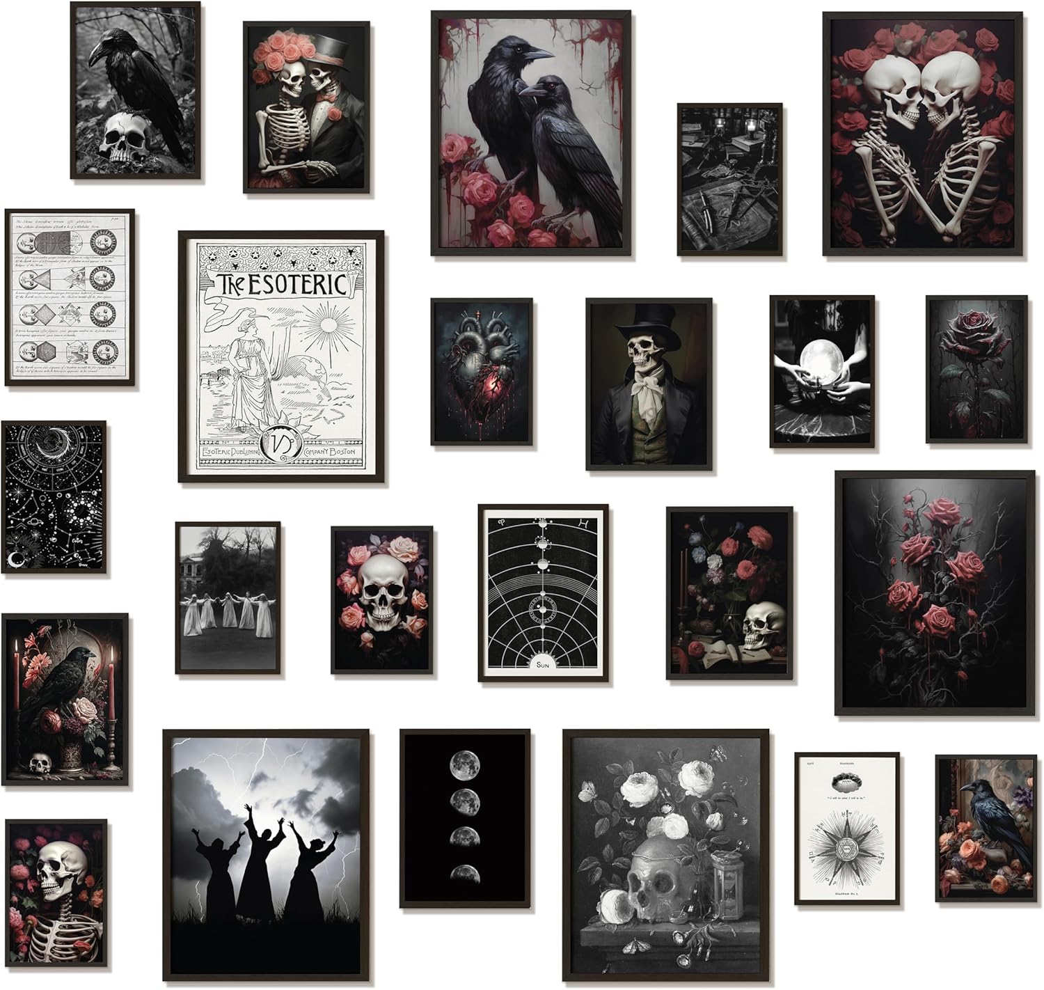 Amazon.com: 97 Decor Gothic Home Decor - Witchy Decor Aesthetic ...