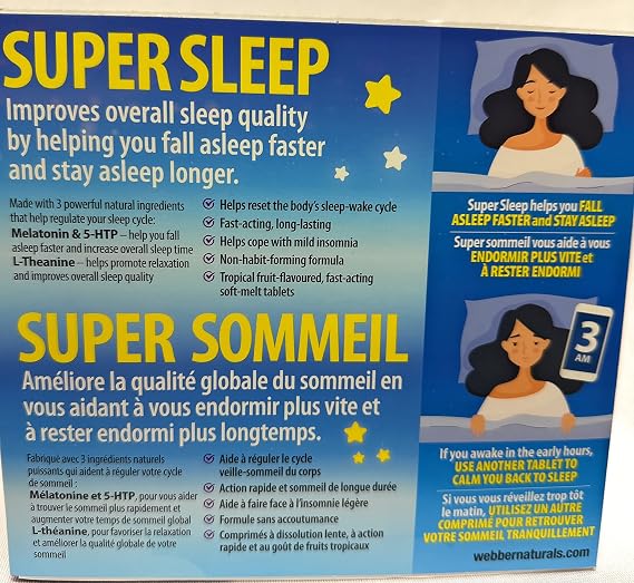 Super Sleep Advanced Sleep Formula Costco exclusive