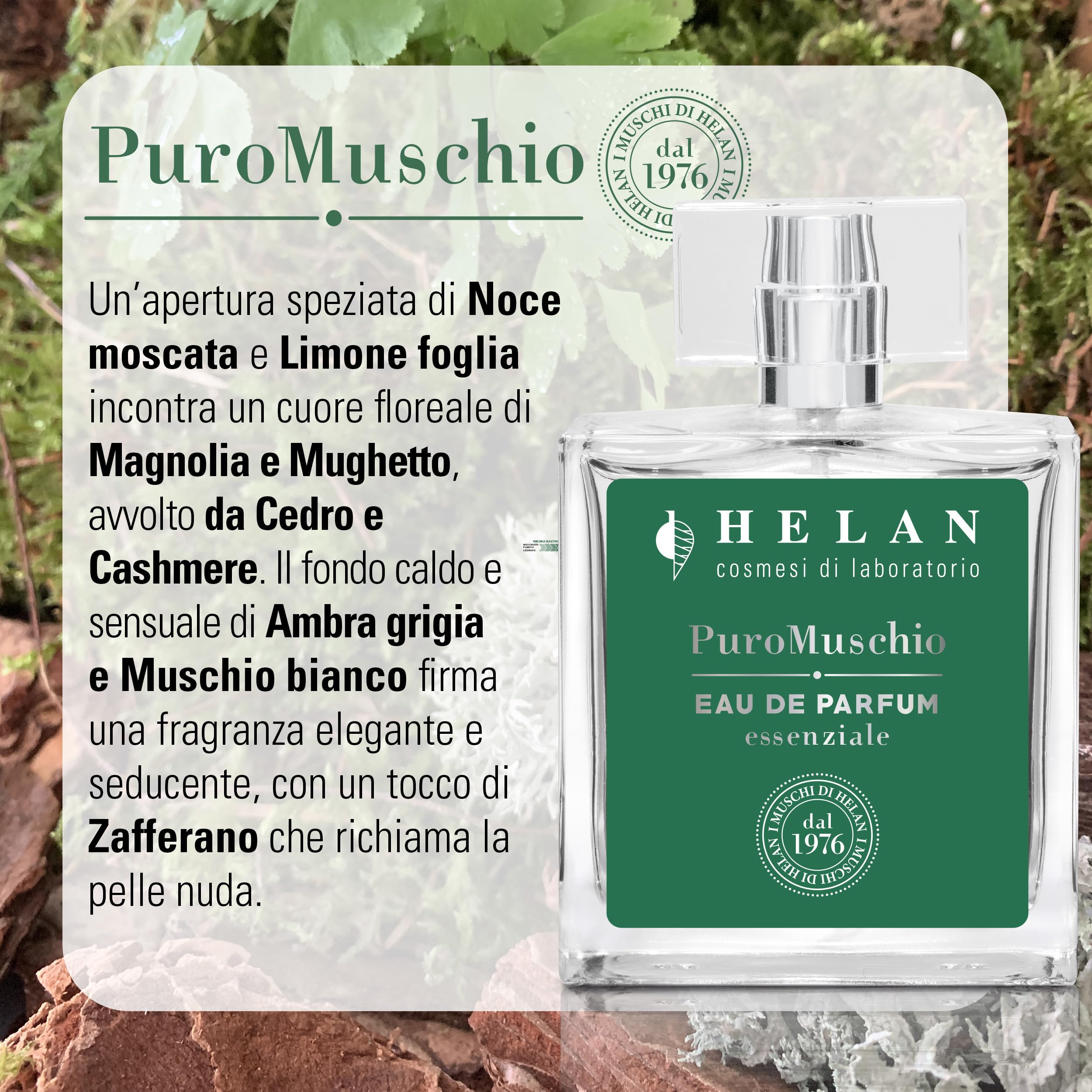 Helan - Perfume Mujer y Hombre Musky Eau de Parfum 100 ml