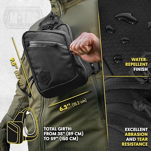 Miniatura 2 de M-Tac Elite Sling Bag - EDC Tactical Crossbody oculto Carry CCW Chest Pack
