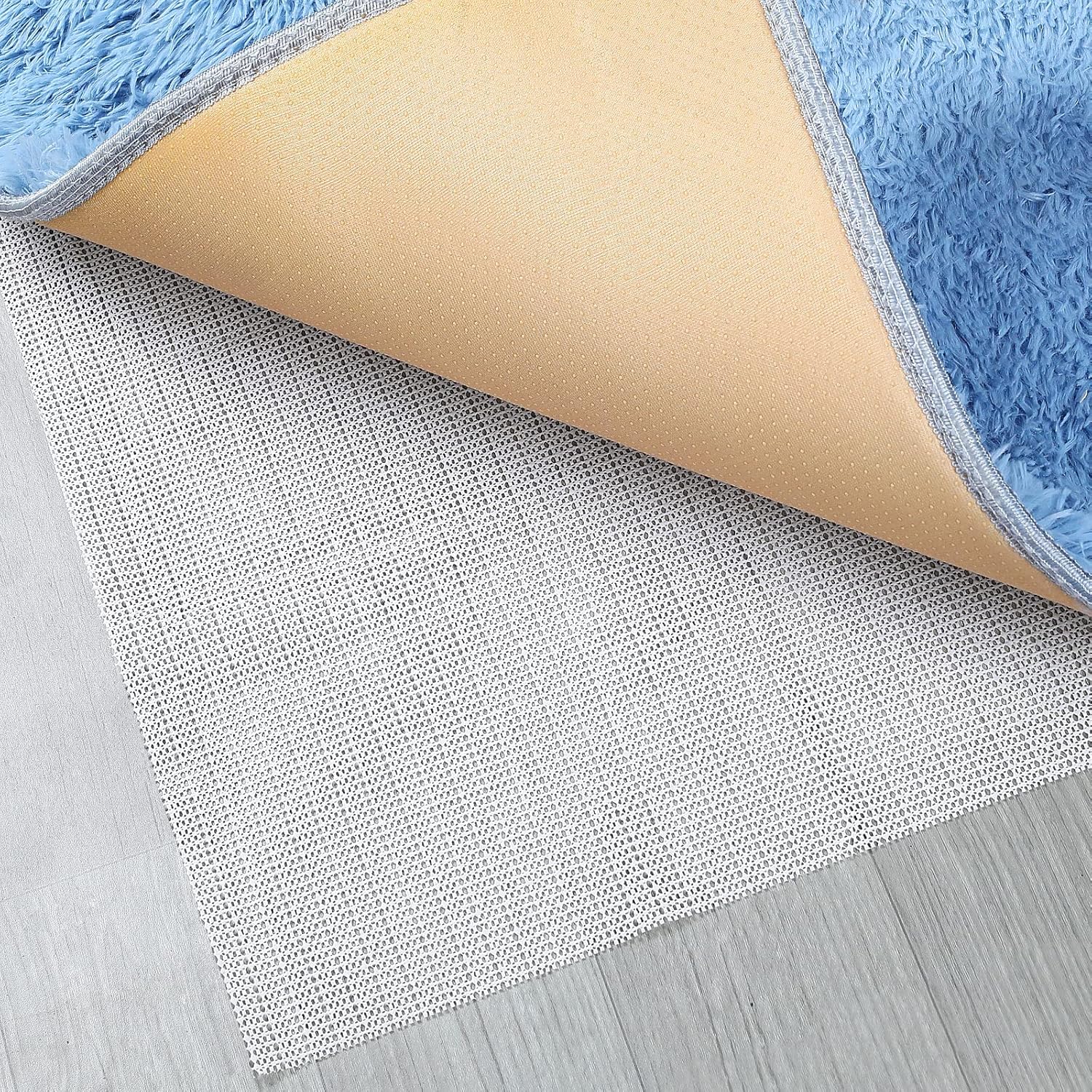 ATPWONZ Anti Slip Rug Mat Underlay Carpet Gripper, 110 x 185 cm Non