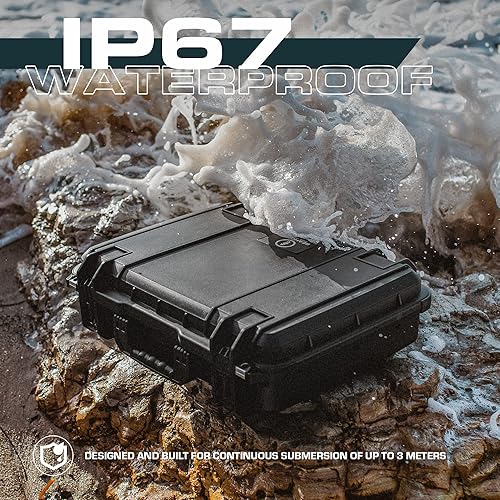 Miniatura 4 de Seahorse 710 - Caja protectora resistente sin espuma, aprobada por la TSA, especificaciones mil, resistente al agua IP67, fabricada en Estados