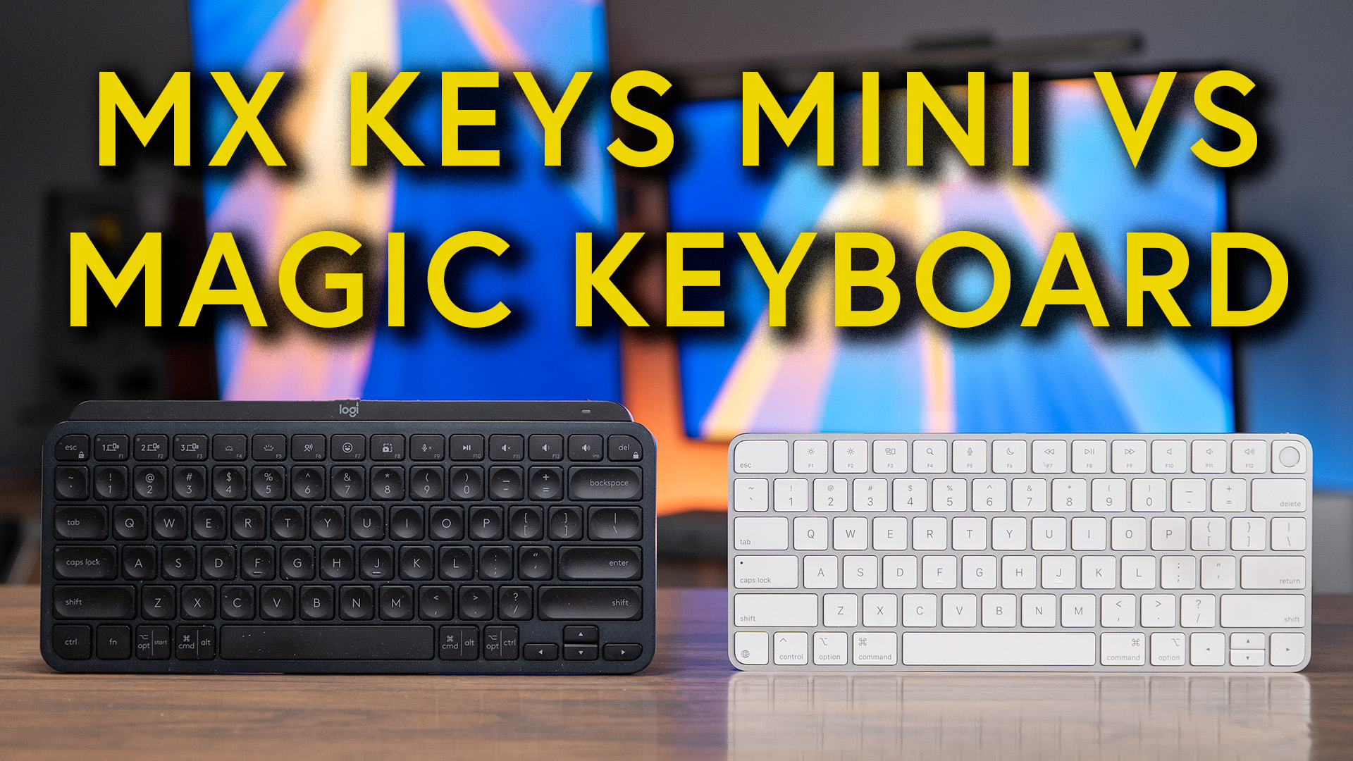 Watch Apple Magic Keyboard vs Logitech MX Keys Mini Compared on