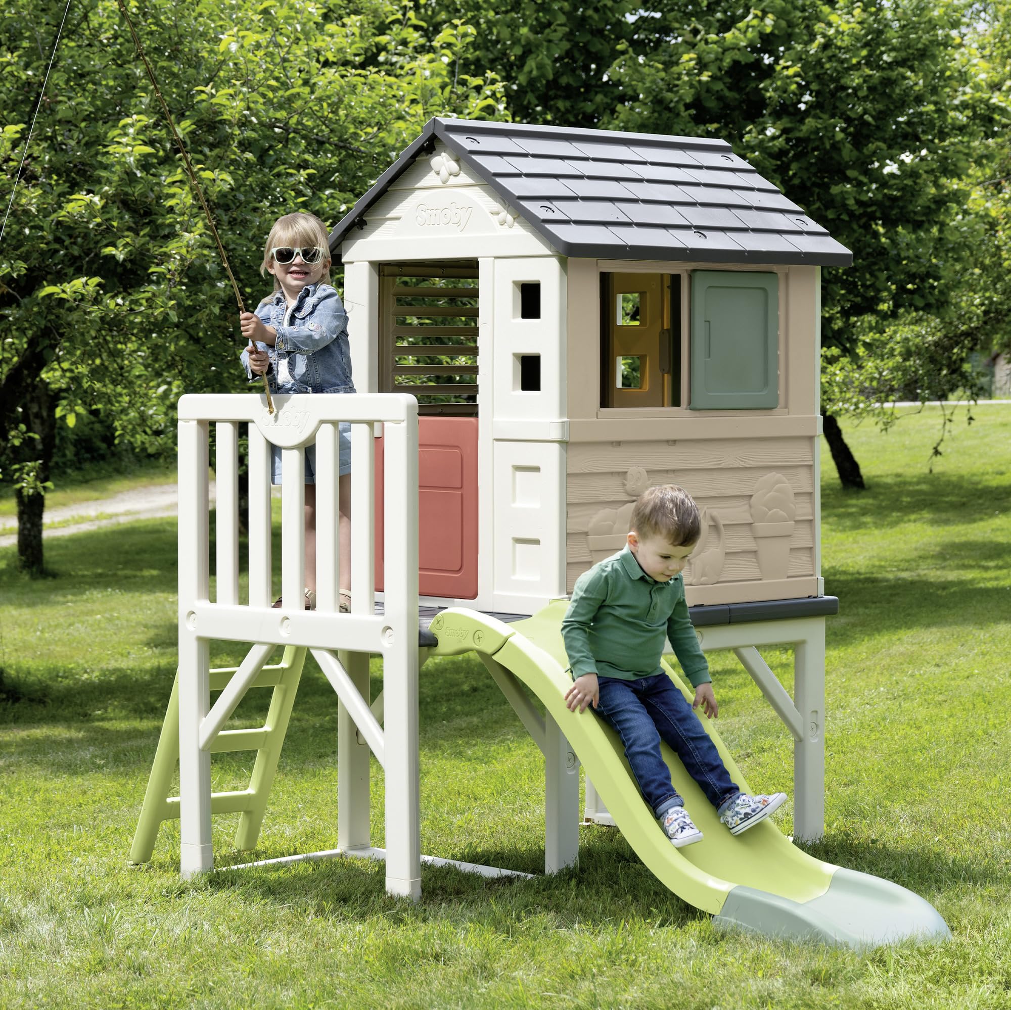 Smoby Life Casetta Palafitta 70 cm 98x110x127 cm dai 2 anni