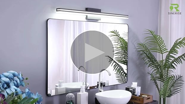 WellnessCare+様 SineRise LED Modern Bathroom Vanity Light Fixtures (24-Inch