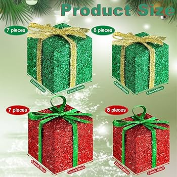 Amazon.co.jp: Woanger 30個 ミニクリスマスツリープレゼント