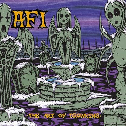 The Art Of Drowning [Disco de Vinil] por AFI, capa do álbum