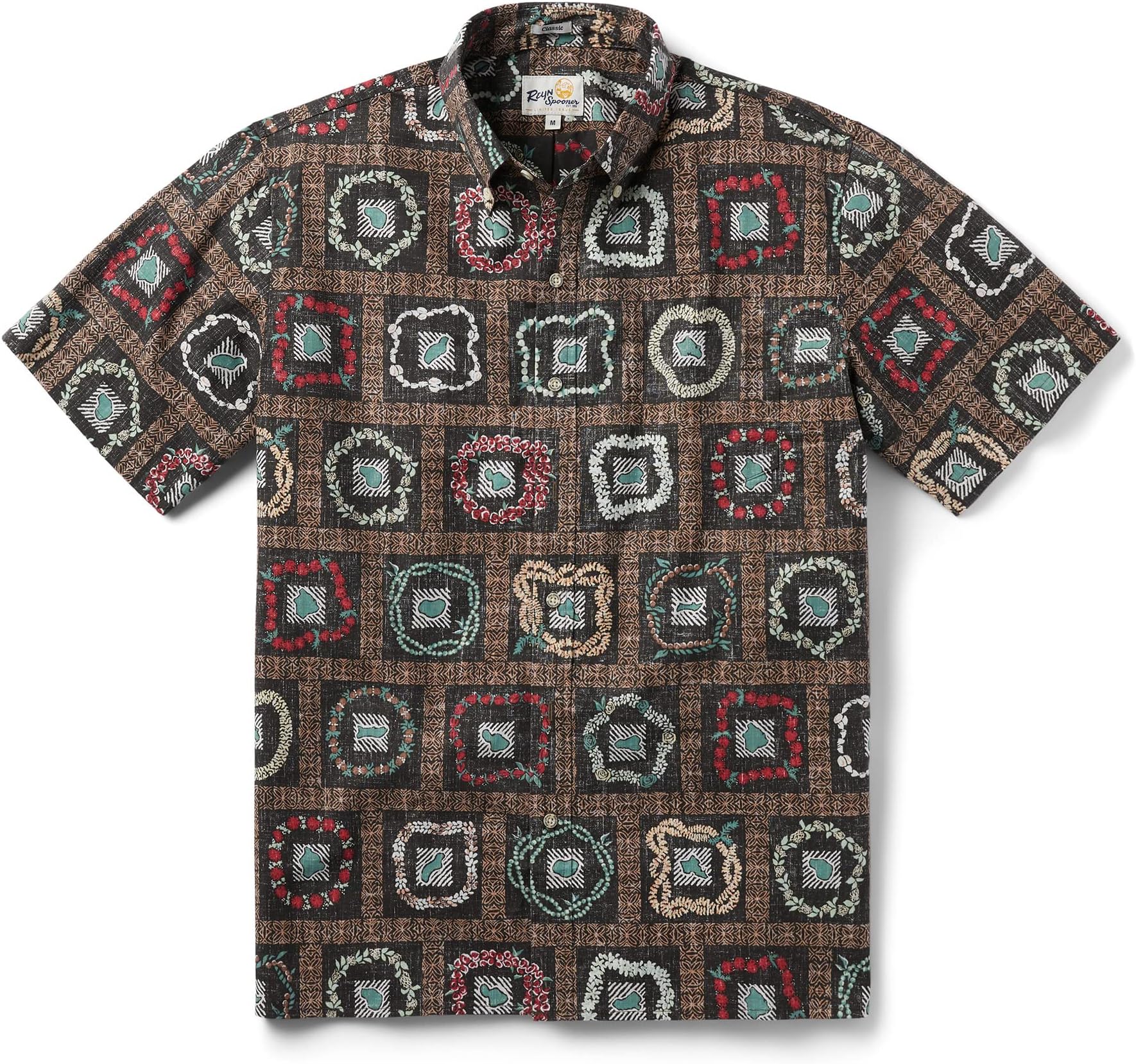 Reyn SpoonerMen's Hawaiian Aloha Shirt - Button Front