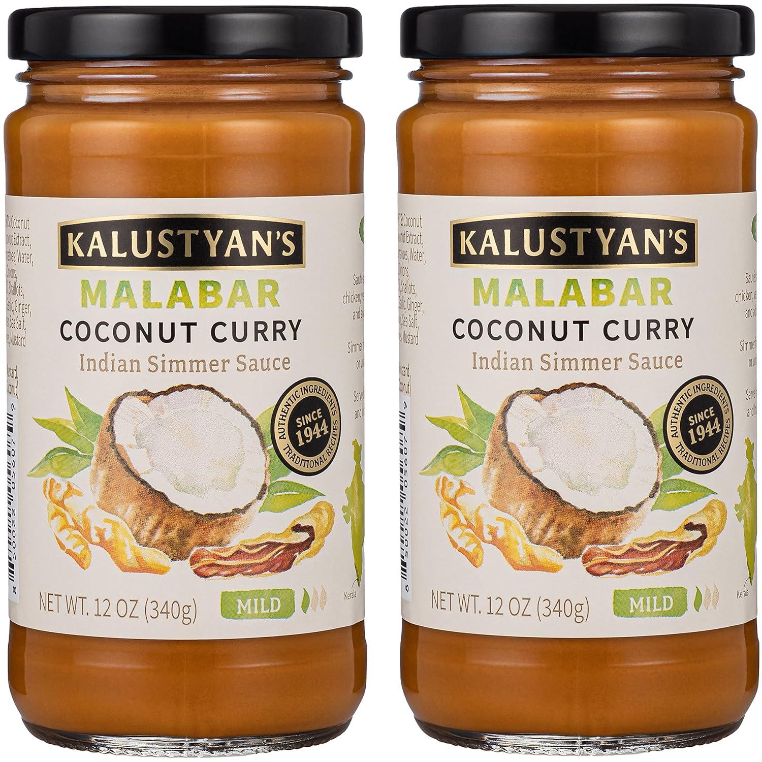 Kalustyan's Coconut Curry Sauce, Indian Simmer Sauce