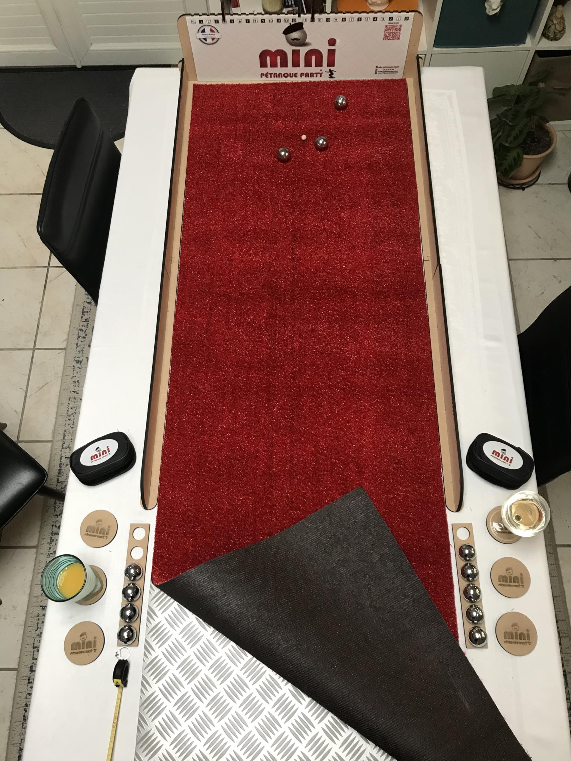 Kit Plegable de Mini Petanca de Mesa