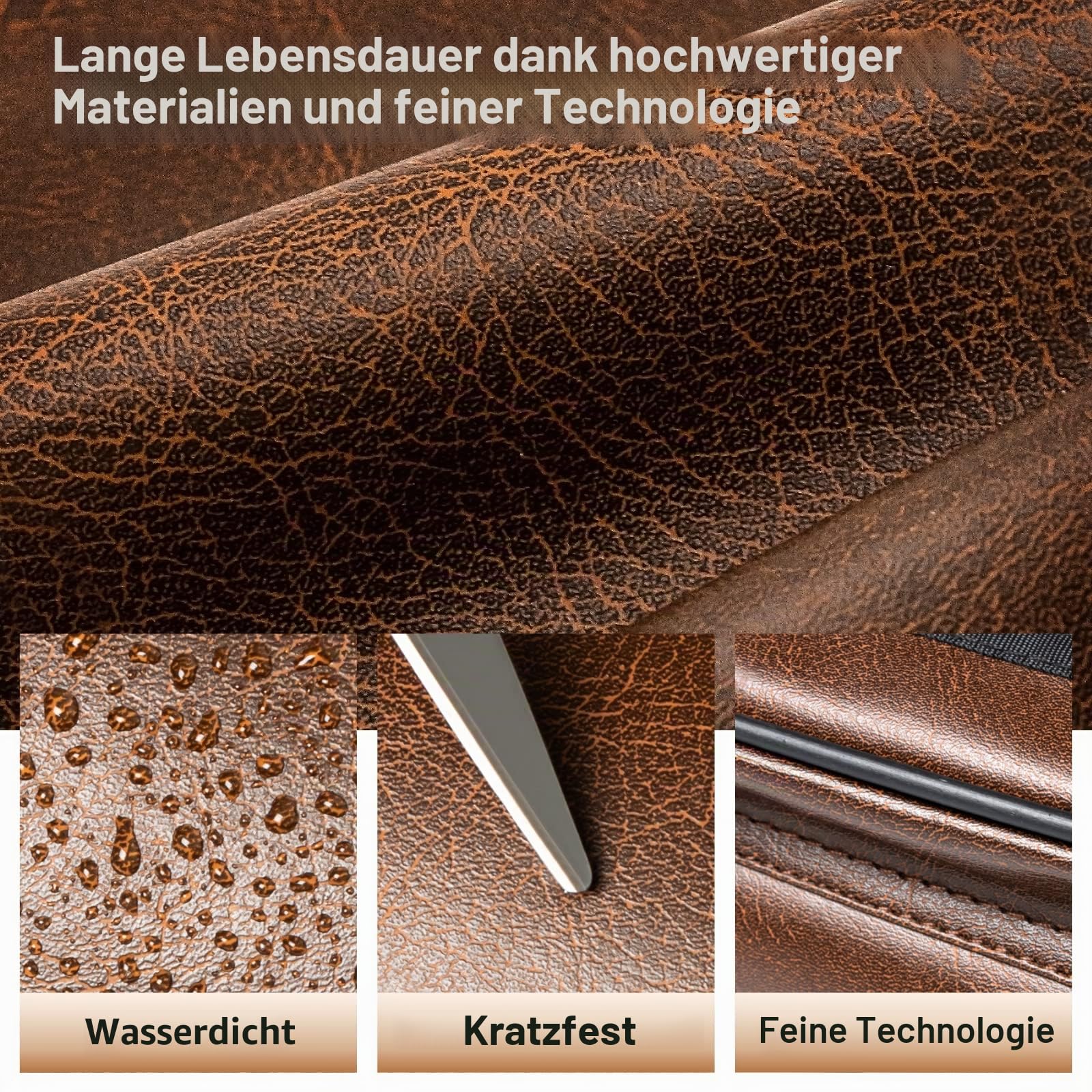 Adhafera Billardqueue-Koffer 2x2 Hard Pool Stick Case aus Kunstleder Billard Zubehör