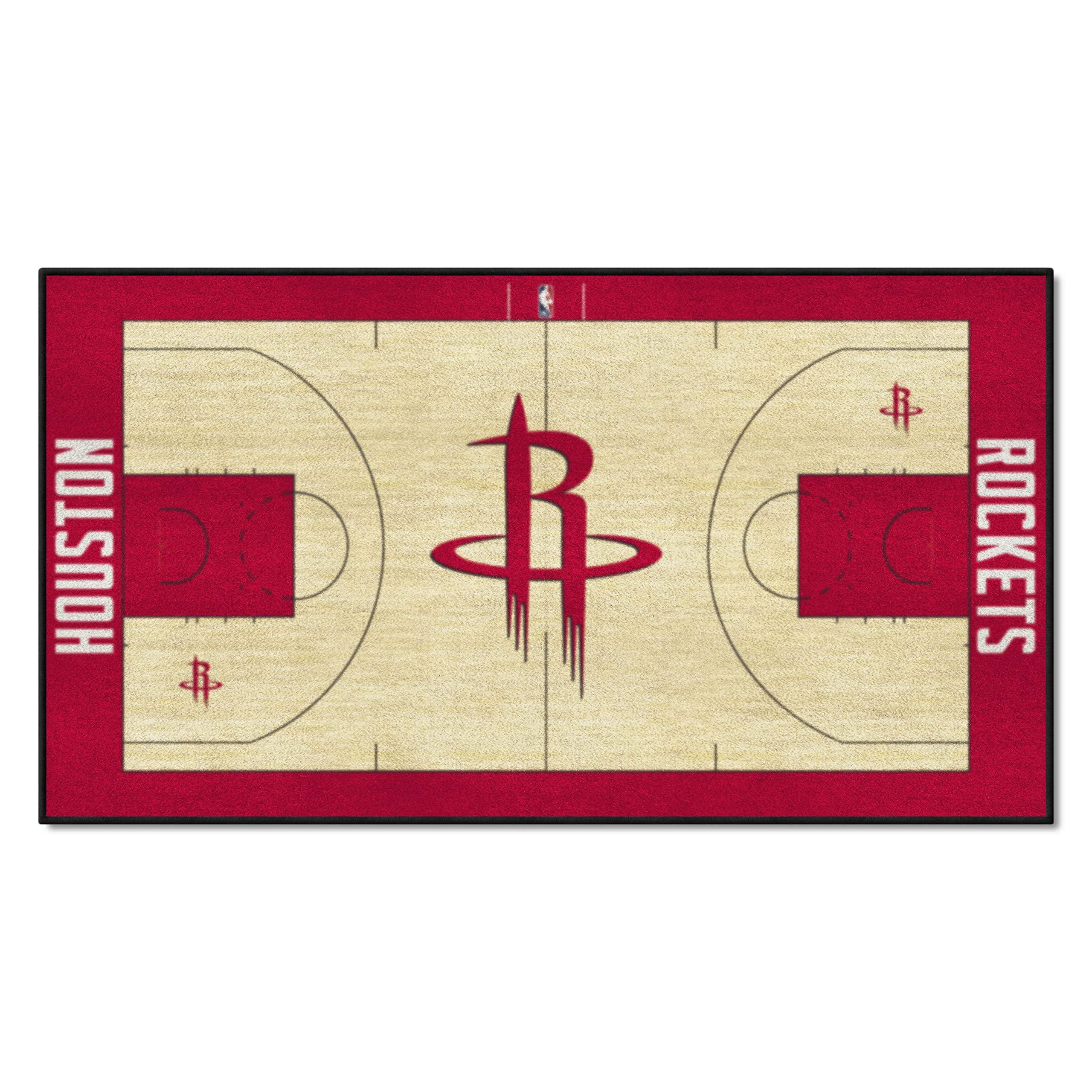 Fanmats 9488 NBA Houston Rockets Nylon Court Runner