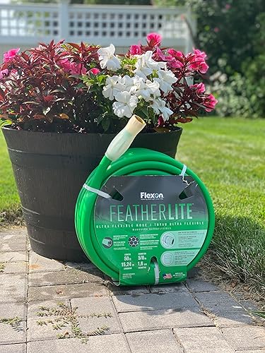 Miniatura 5 de Flexon FTHL58100CN Featherlite - Manguera de jardín, color verde