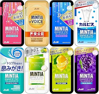 その他 mintia Amazon.co.jp: Mintia Breeze, 8 Assorted Types (Shiny Pink, +VOiCE