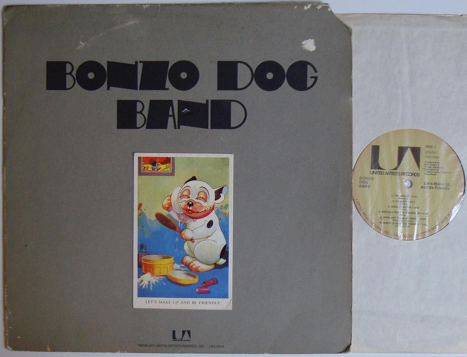 Bonzo Dog DooDah Band Let's Make Up And Be Friendly 12" LP 1972