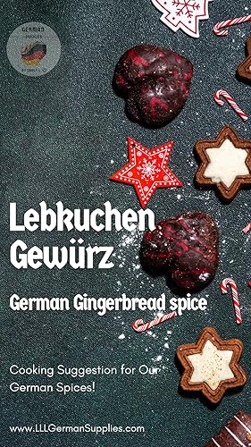 Miniatura 3 de 3.53 oz Lebkuchen Gewürz, especia de pan de jengibre alemán, condimento de canela