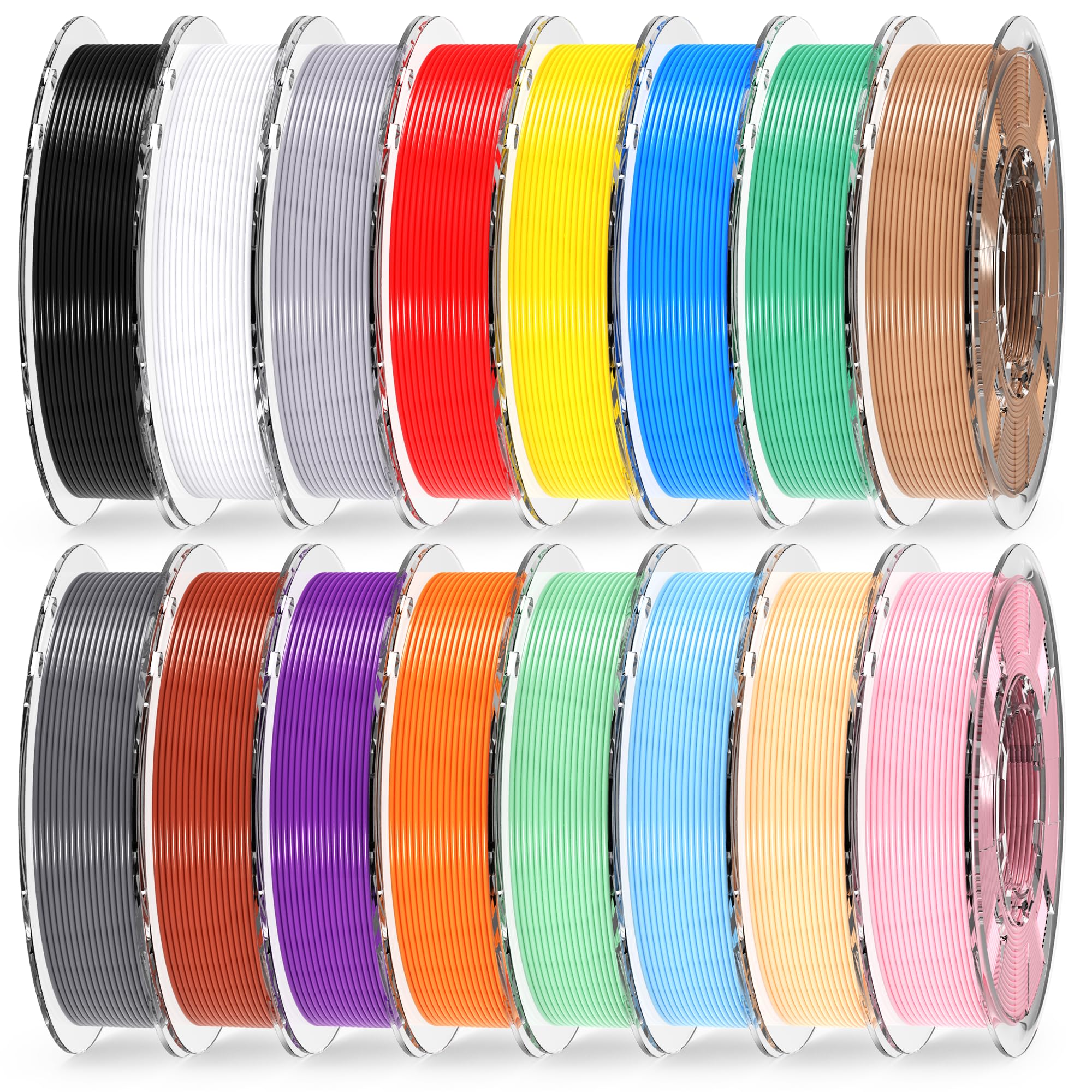 RAMBERY 200g×16 PLA+ Filament Bundle
