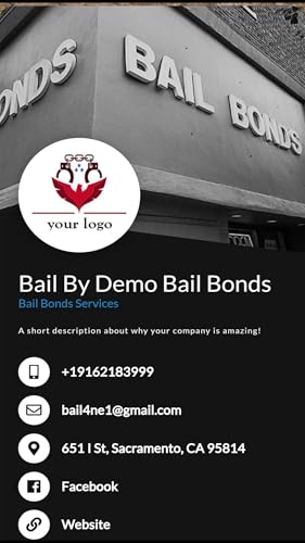Bailby - Digital Bail Bonds Business Cards