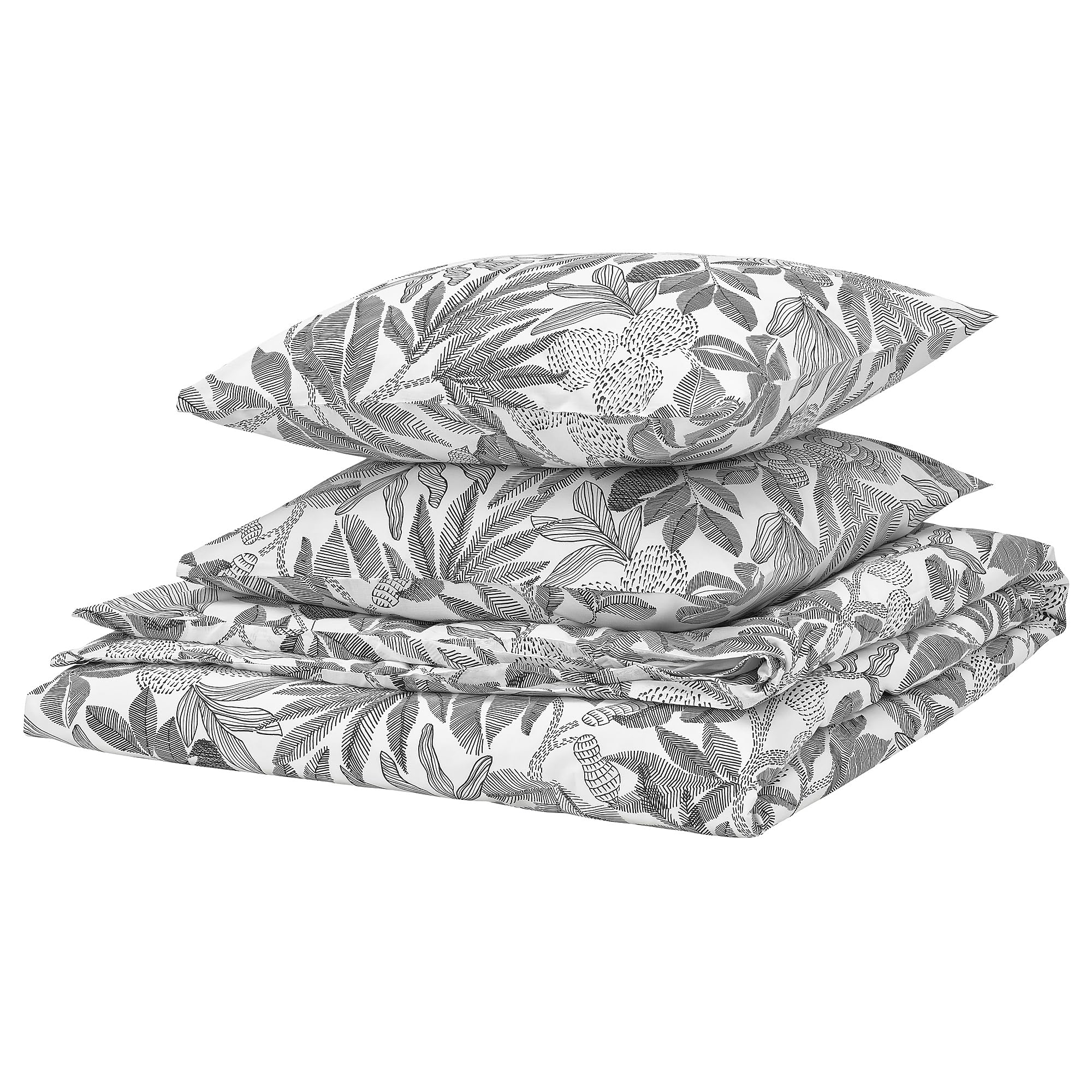 Housse de couette BROKDRACENA 200x200 pour éviter le linge rêche