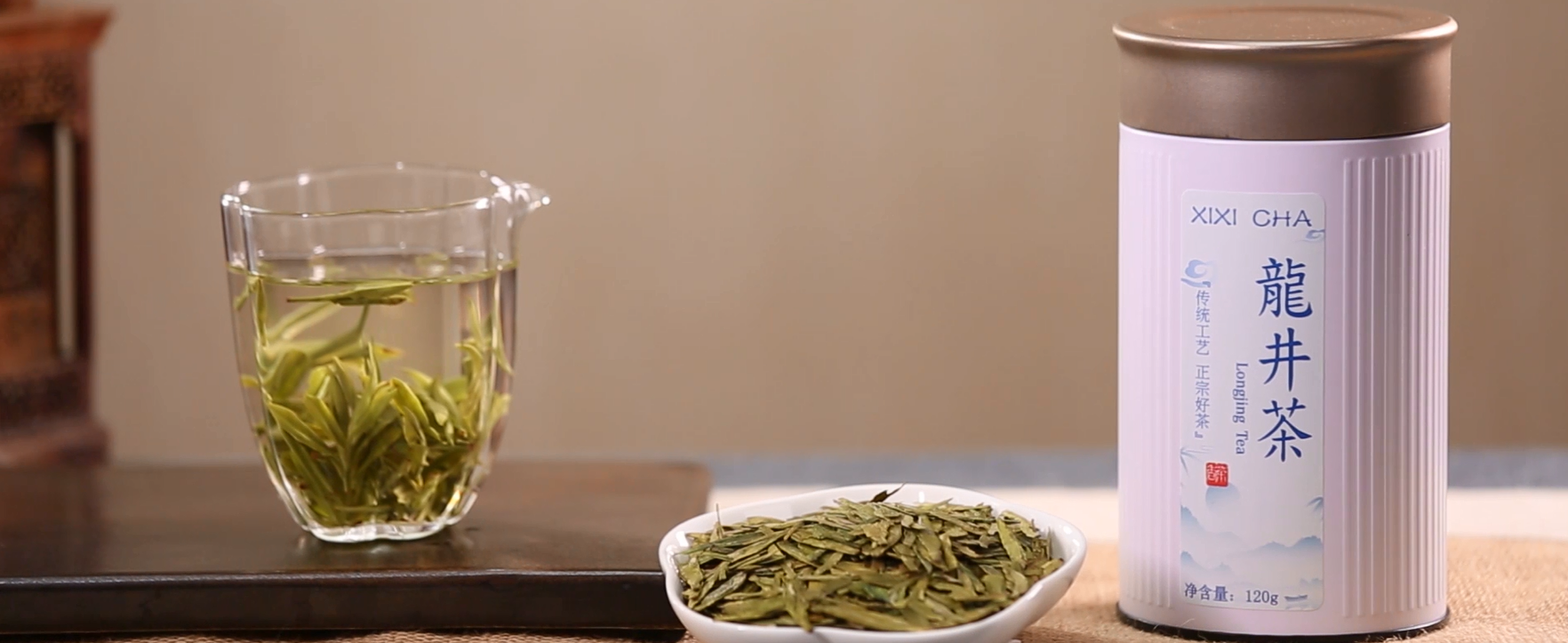 緑茶ギフトセット 明前龍井 GW限定値下げ】明前龍井 緑茶 ギフトボックス入り - メルカリ