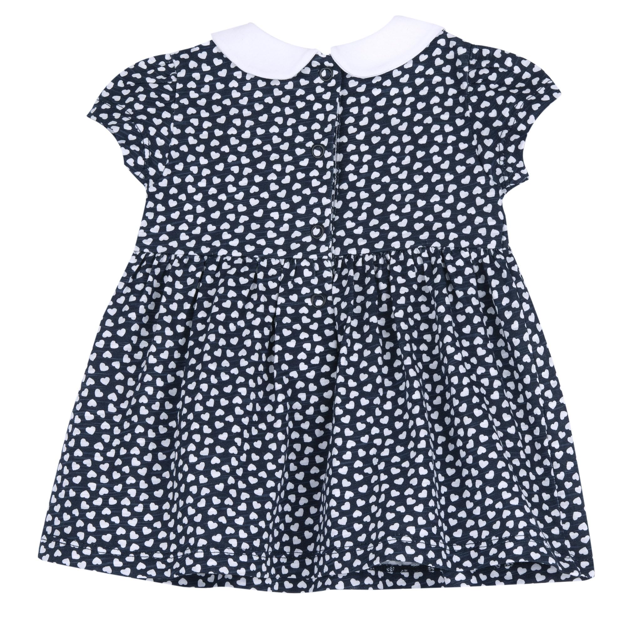 Chicco Idéale comme Robe de Cérémonie 261 Robe Élégante à Manches Courtes Bébé Fille (Lot de 1)