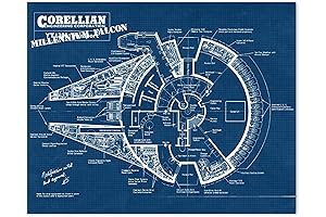 Gears Of War Poster - Vintage Star Vessels Falcon Patent Prints