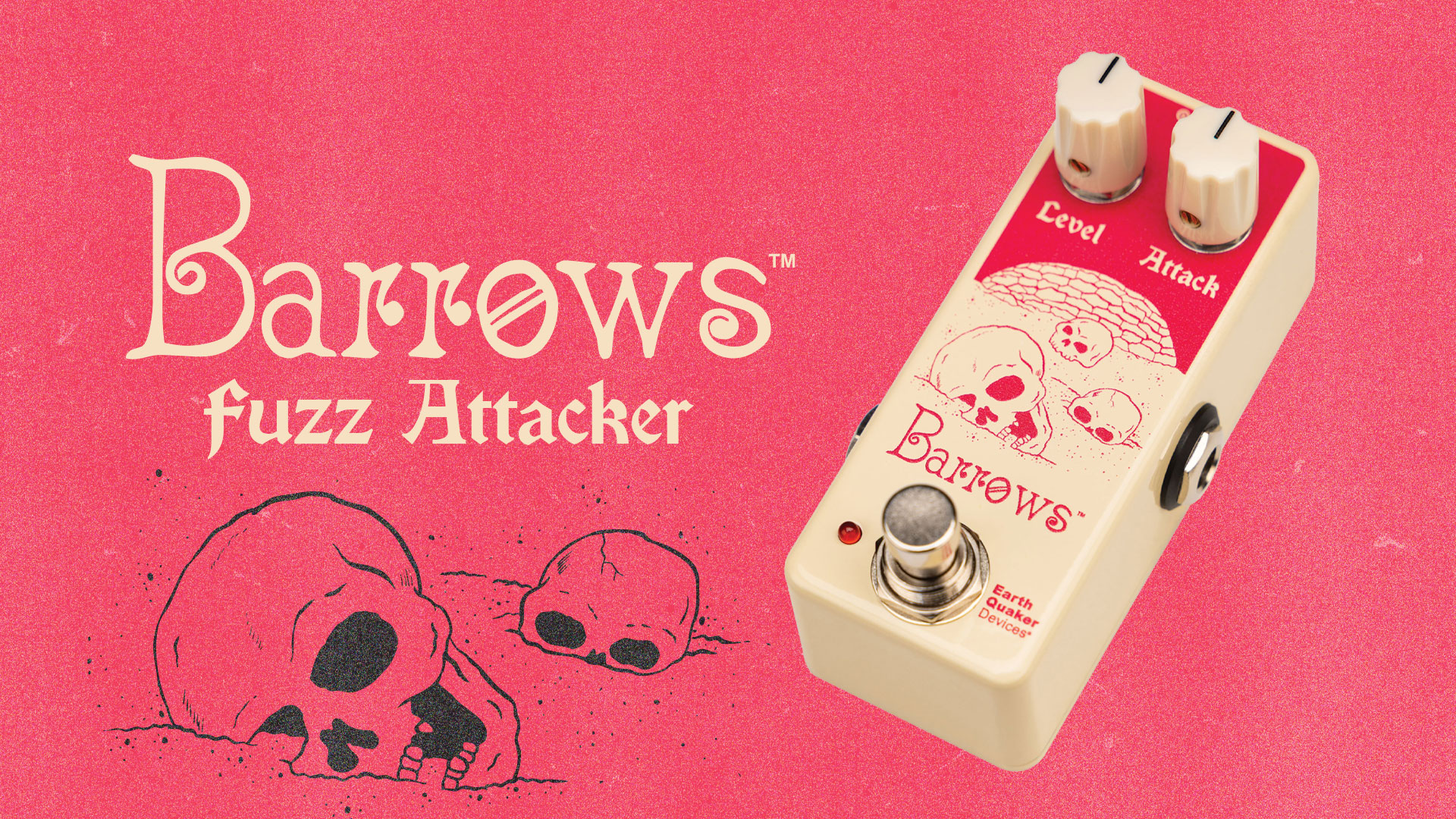Amazon.com: EarthQuaker Devices Barrows Fuzz Attacker Guitar Pedal