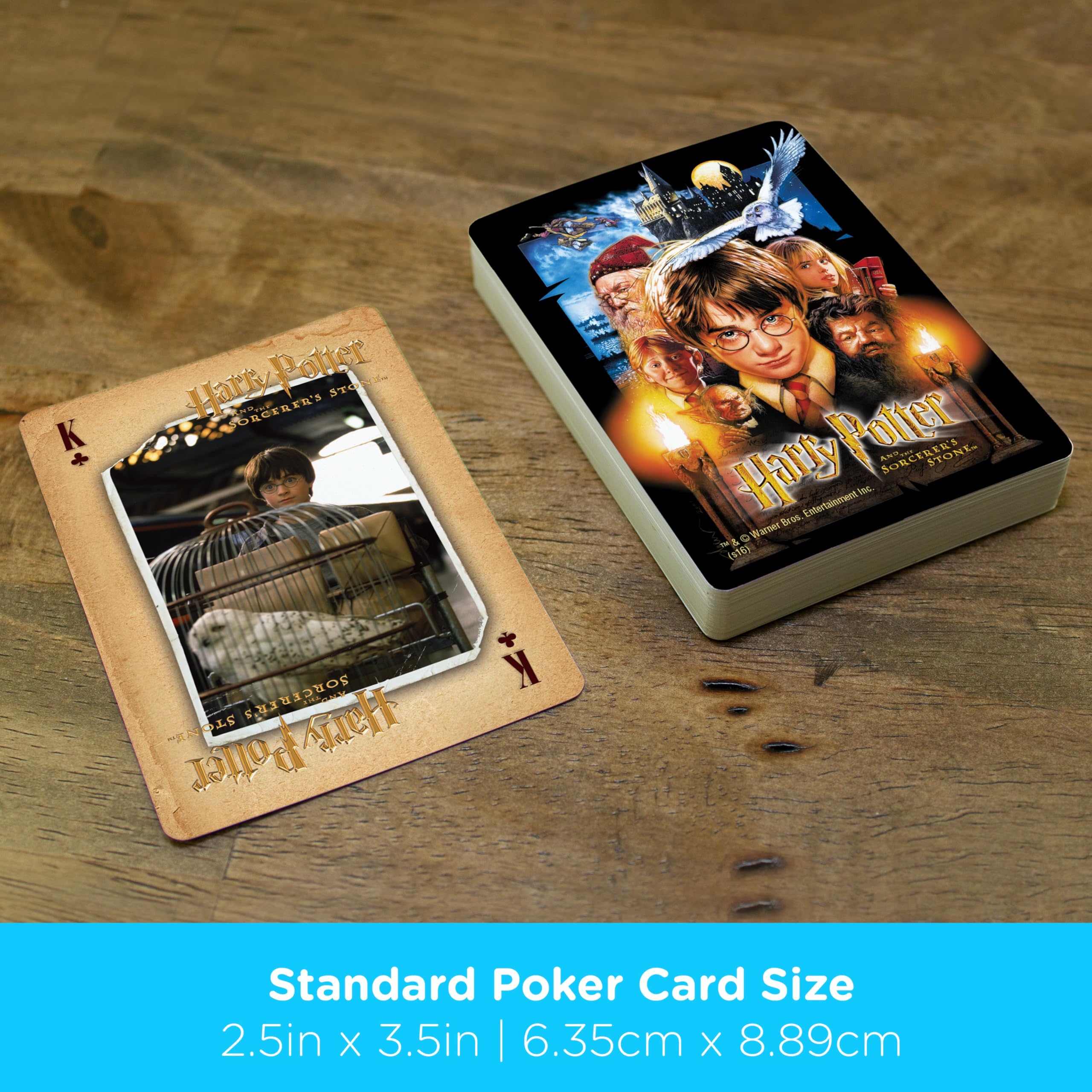 AQUARIUS Harry Potter Playing Cards - Sorcerer's Stone Deck of Cards for Your Favorite Card Games - Officially Licensed HP Merchandise & Collectibles - Image 5
