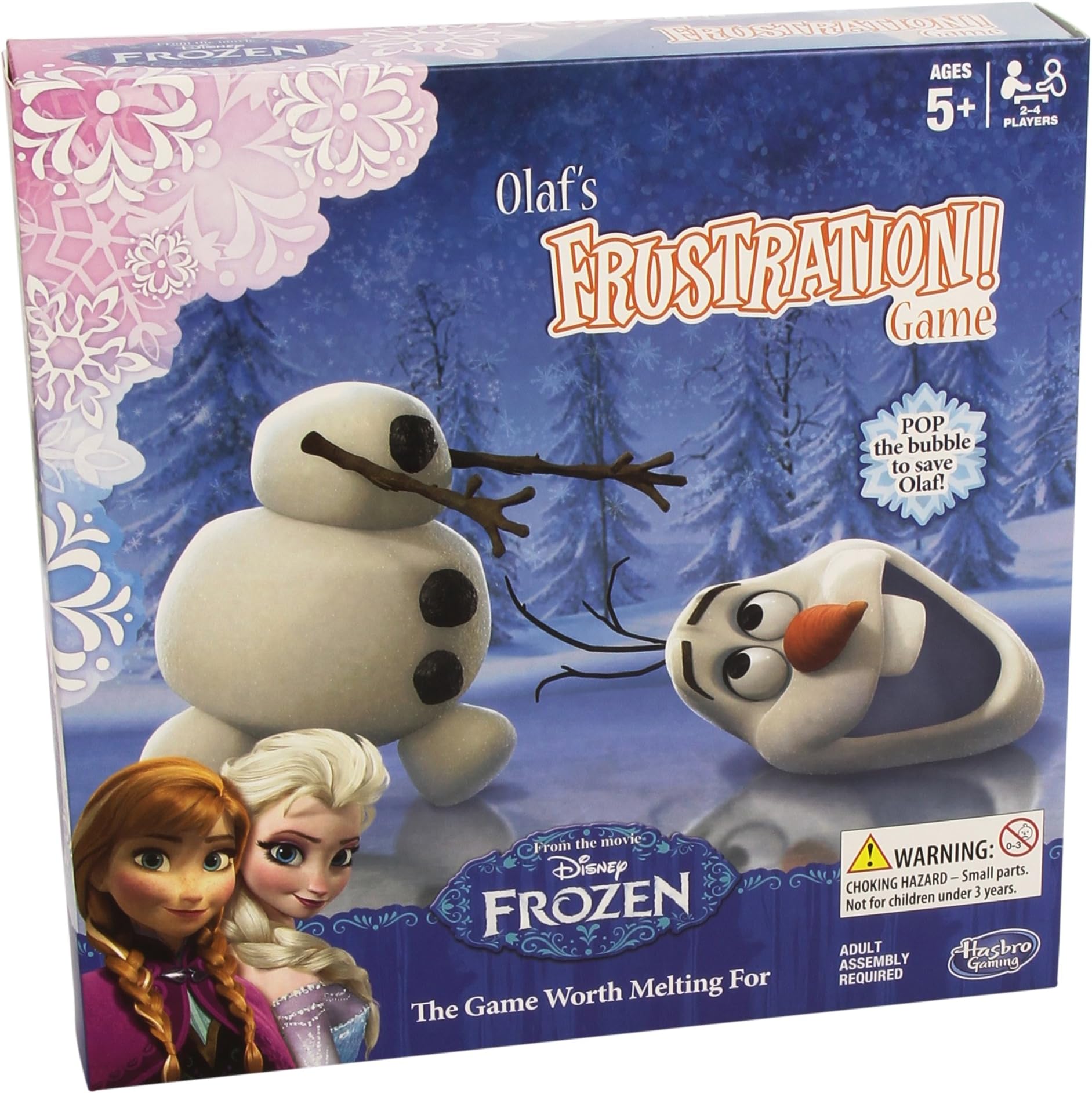 Frozen Trouble Frustration Board Game
