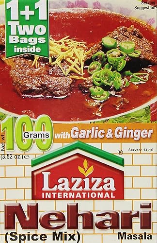 Laziza Nihari Masala, cajas de 3.53 oz (paquete de 6)