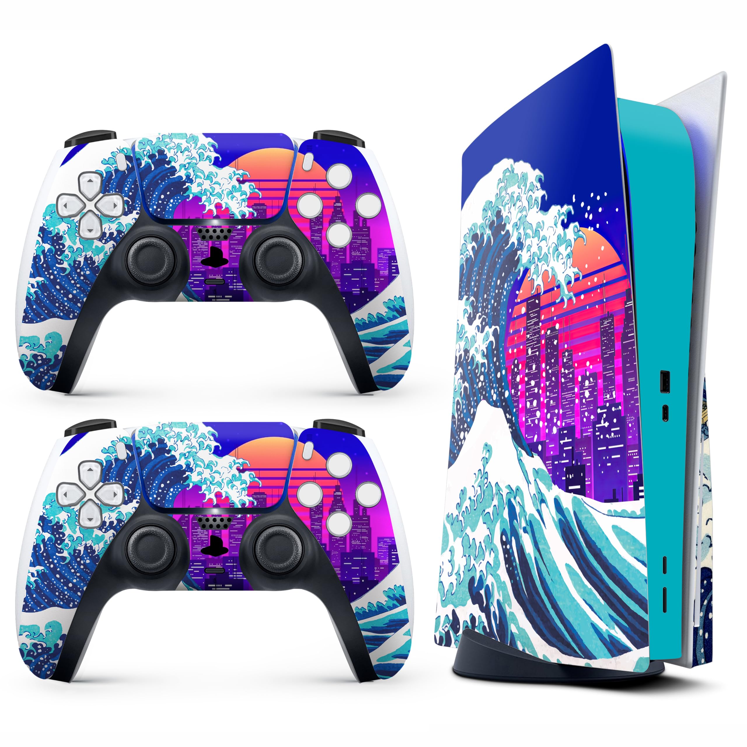 PS5 Çıkartma Kapağı için Kılıf