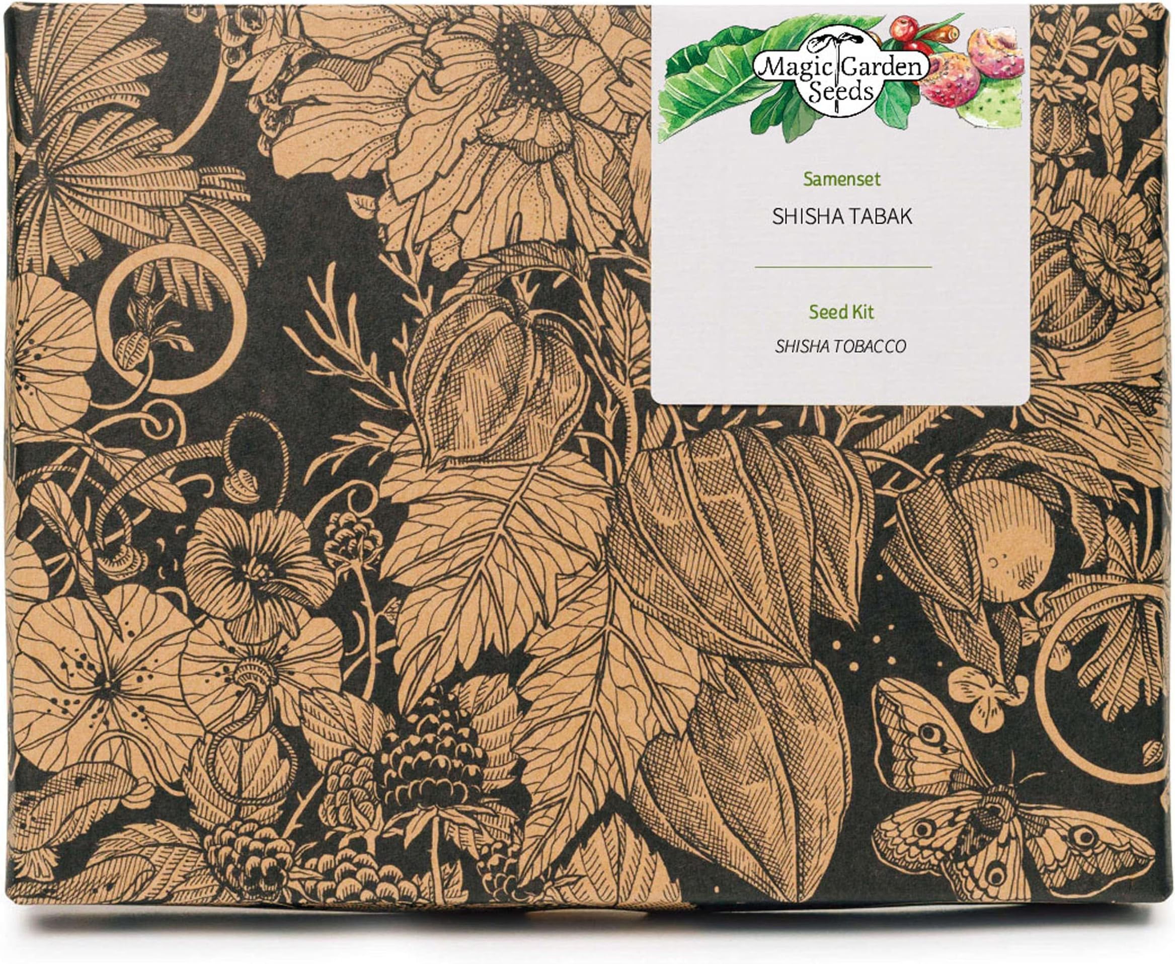 Shisha Tobacco - Seed kit Gift Box with 3 Tobacco Plant Varieties to Create Your own Hookah Tobacco Blends