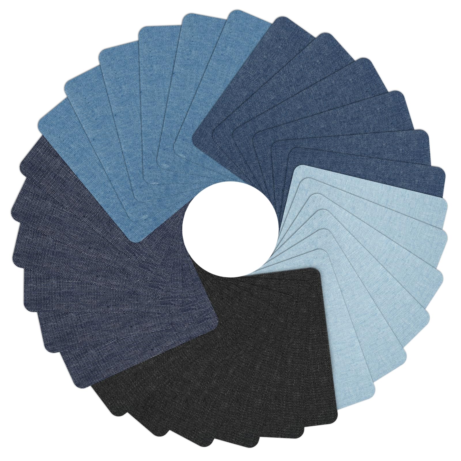 30PCS toppe per jeans termoadesive,denim kit di riparazione per jeans 5  Colore,decorazione e riparazione jean di Qualit�,toppe termoadesive per  riparare jeans,patch in denim per Borse Vestiti Tasche : Amazon.it: Casa e  cucina
