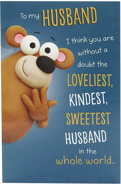 Husband Birthday Card - Birthday Card for Him - Funny Birthday Card - Joke Birthday Card