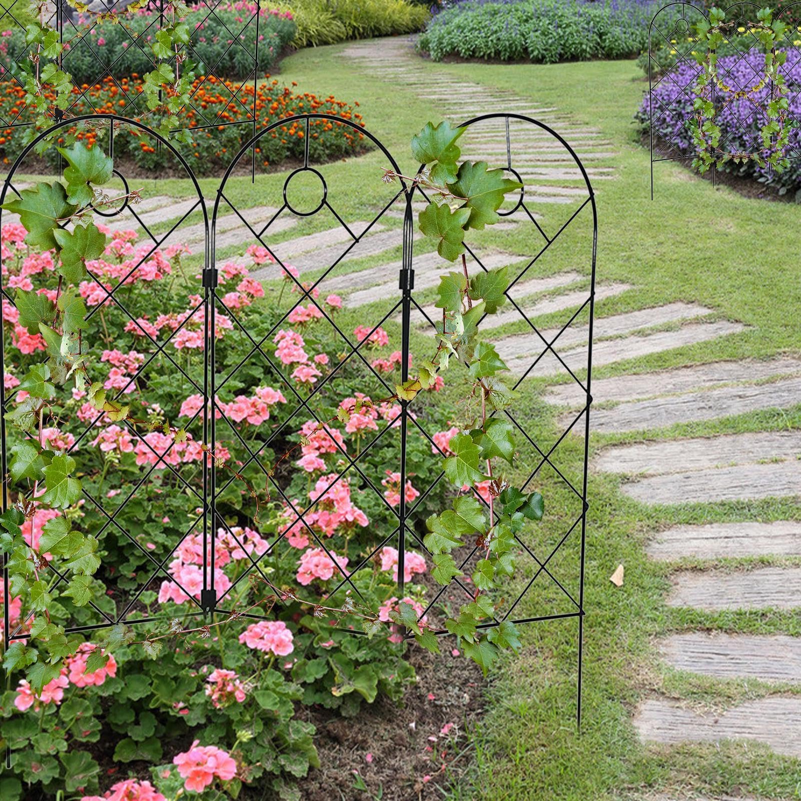 Trellis für Zimmerpflanzen, Spalier für Zimmerpflanzen | Indoor | Topfstützen für den Innenbereich Garten Metallgarten für Kletterpflanzen - Topfstützen für Spalier