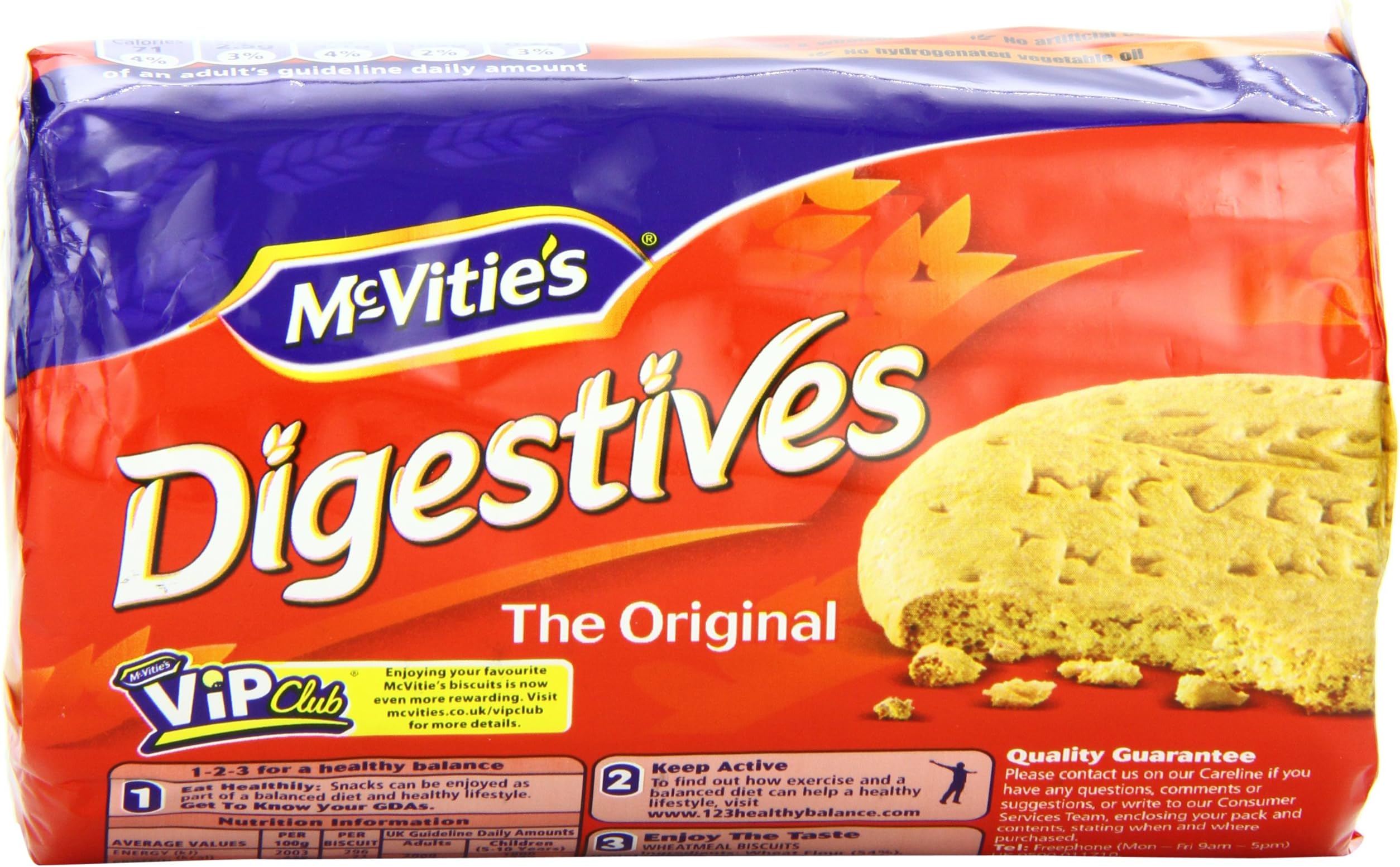 Digestive Biscuits, 8.8-Ounce Pack (Pack of 6)