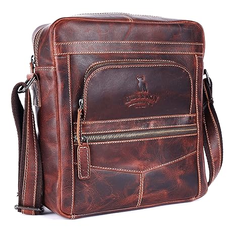 Mens leather flight bag Clearance