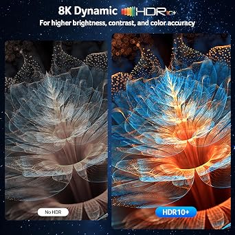 Acer 8K DisplayPort Cable 10FT, DP 1.4 Cable Support 8K@60Hz 4K@240Hz/144Hz | 32.4Gbps High Speed Braided Display Port Cord Support FreeSync, G-Sync, HDR, HDCP 2.2 for Gaming Monitor, PC, Graphics