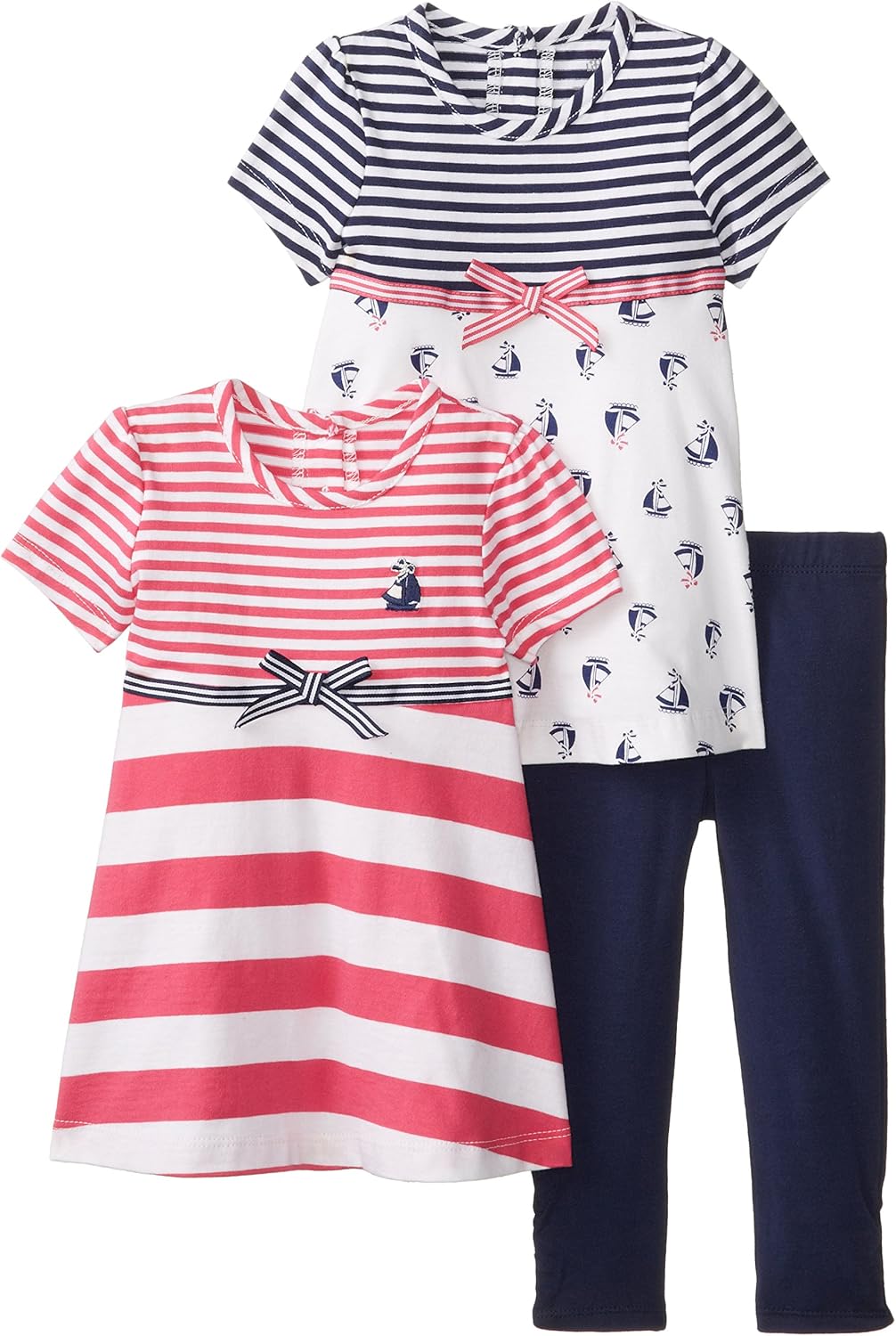 Little Me Baby Girls' Nautical 3 Pack Play Set