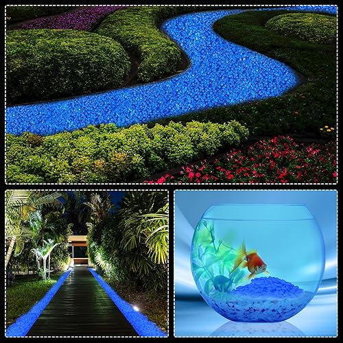 Miniatura 6 de Sasylvia 3000 rocas que brillan en la oscuridad de 1 pulgada, rocas que brillan en la oscuridad, piedras que brillan en la oscuridad, piedras que