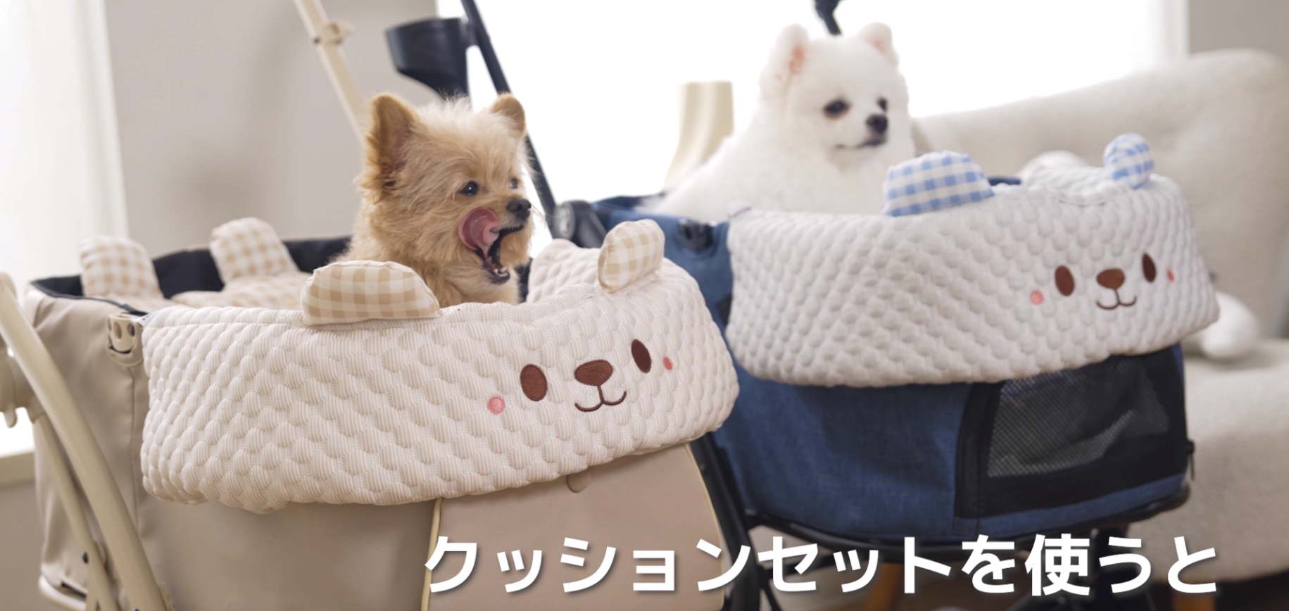 Amazon | 【冷感素材で夏もひんやり】PETTENA ペットカート クッション