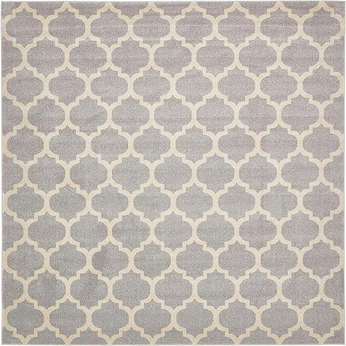 Vista 257 de Unique Loom Trellis Collection - Alfombra estilo marroquí de enrejado gris oscuro (8' 0 pies x 11' 0 pies)