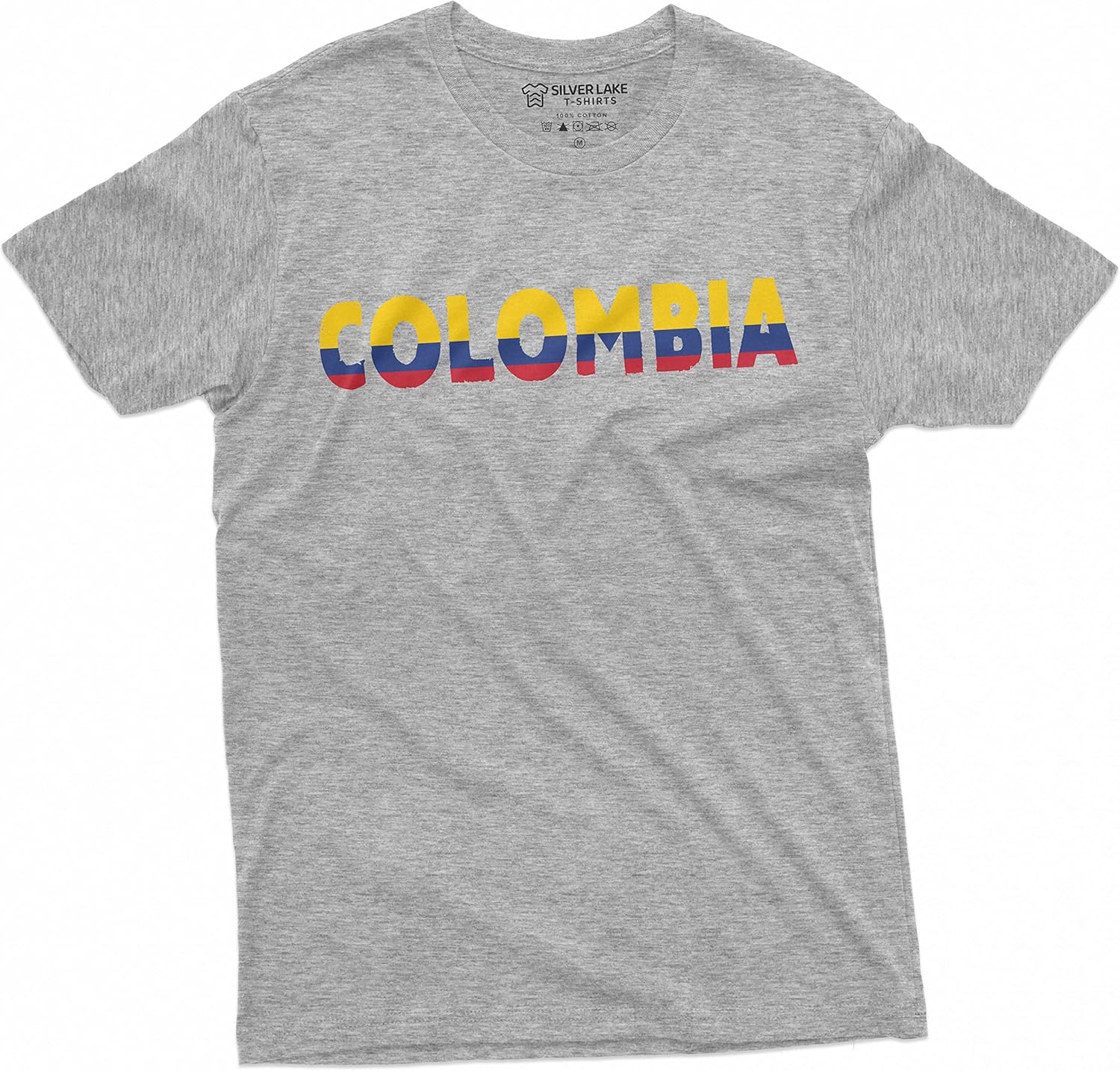 Miniatura 5 de Camiseta de Colombia de Colombia para hombre camiseta con diseño de bandera colombiana